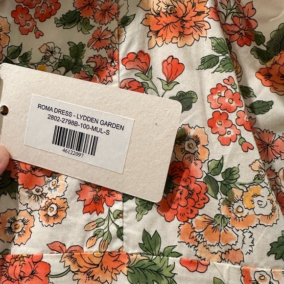 DÔEN Roma dress in Lydden Garden NWT - Picture 3 of 8